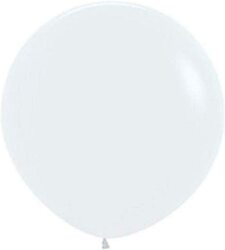 Sempertex 36-Inch Round Latex Balloons, 2 Pieces, Satin Pearl