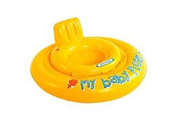 Intex My Baby Float Ring Swimming Aid Swim Seat, 56585, Yellow