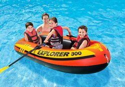 Intex Explorer 300 Boat Set, Orange