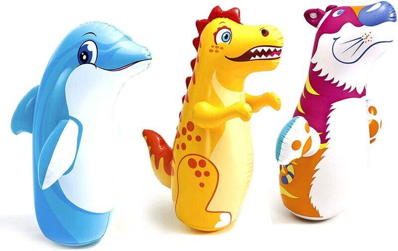 

Intex Blow Up Inflatable 3D Bop Bag, Assorted Colours