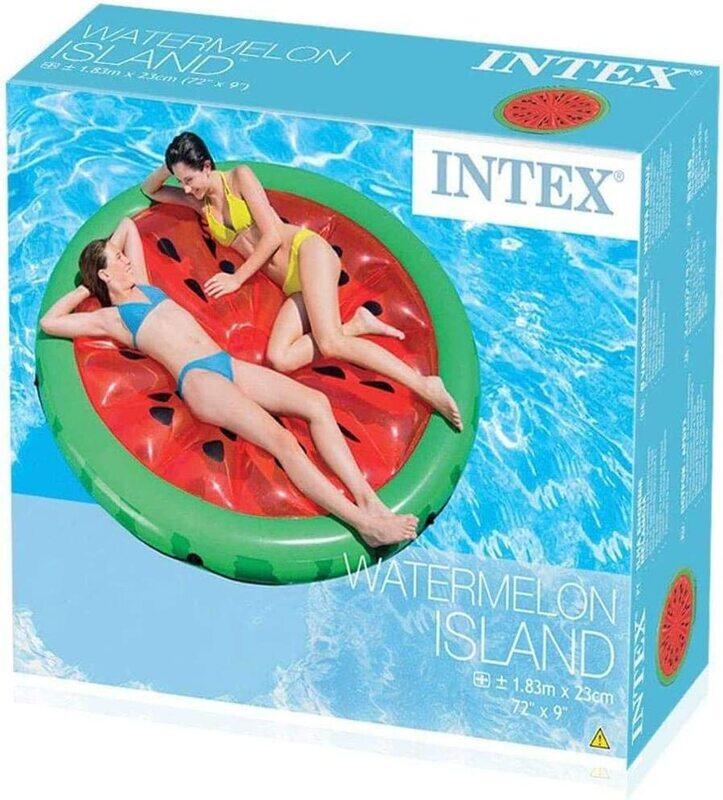 Intex Watermelon Island, 56283, Green/Red