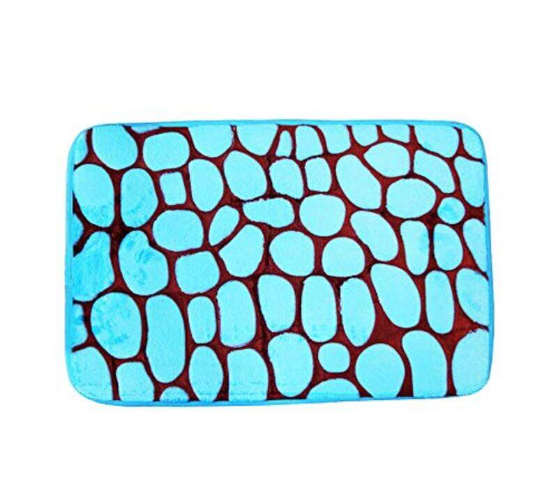 

Generic Beautiful & Attractive Design Bathroom Mat, Blue