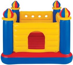 Intex 48259 Jump-O-Lene Inflatable Castle Bouncer with Manual Pump, Ages 3+