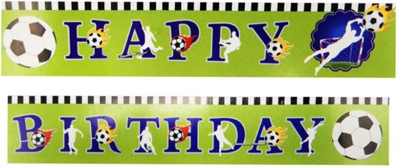Party Fun 4 Meter Happy Birthday Banner for Party Props, Multicolour