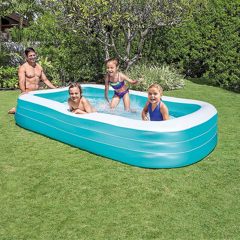 Intex Inflatable Family Pool, 58484EP, Blue