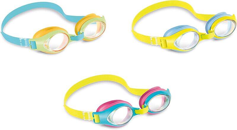 Intex Junior Goggles, 55611, Assorted Colour