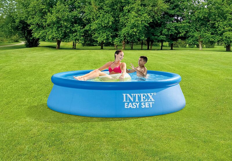 Intex Easy Set Inflatable Swimming Pool, 28106, Blue