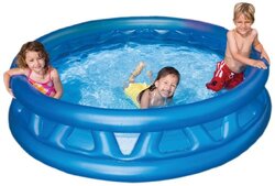 Intex Inflated Soft Side Pool, 8 inch, 58431EP, Blue