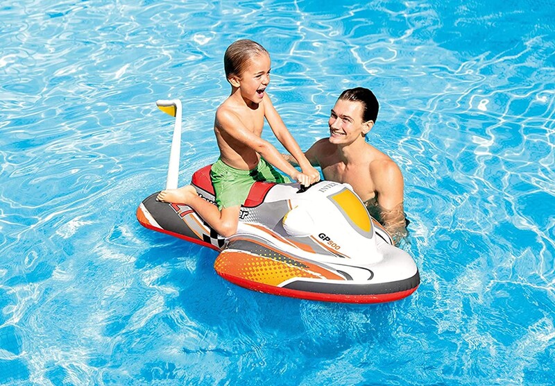 Intex Ride-On Floating Raft, 57520, Multicolour
