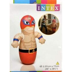 Intex 3D Hit Me Inflatable Bop Bag Toy, Ages 3+