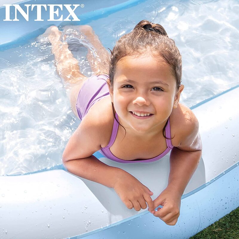 Intex Inflatable Pool, 57403, 166 x 100 x 28cm, Multicolour