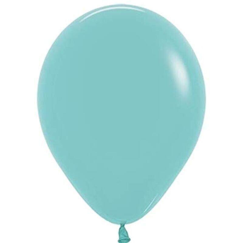 

Sempertex 5-Inch Round Latex Balloons, 50 Pieces, Fashion Aquamarine