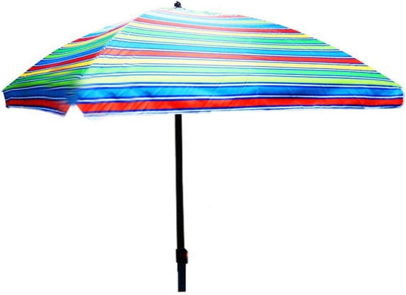 Strong & Beautiful Beach Umbrella, 160cm, Multicolour