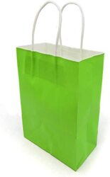 'Party Fun'' Beautiful Paper Gift Bag Set, 12 Pieces, 15 x 8 x 21cm, Green