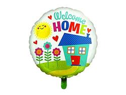 Welcome Home Helium Foil Balloon, 18-inch, Multicolour
