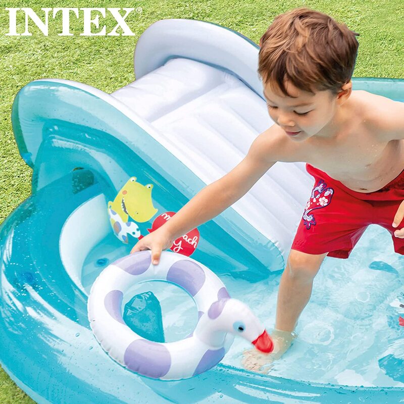 Intex Inflatable Gator Play Centre, Ages 2+