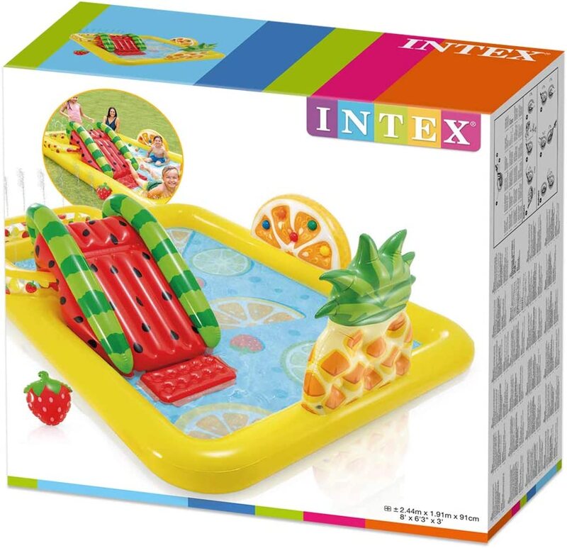 Intex Inflatable Fun N Fruity Play Centre, Ages 2+