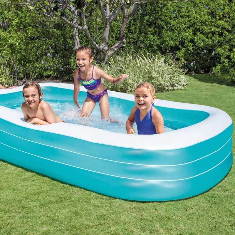 Intex Inflatable Family Pool, 58484EP, Blue