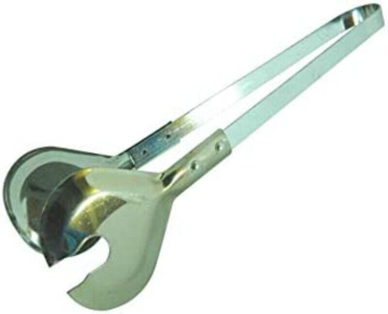 

Generic Multi-Purpose Steel Food Tong, Silver