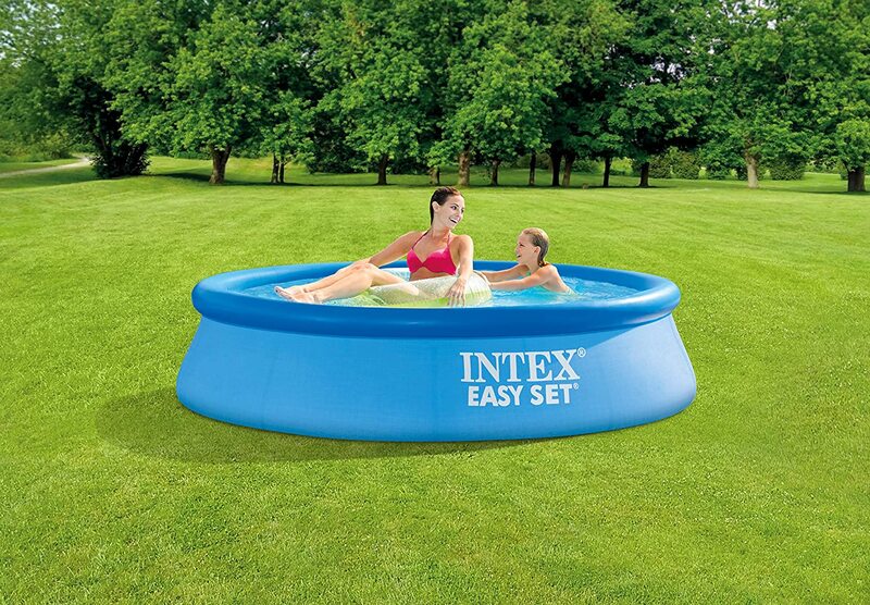 Intex Easy Pool Set, 8-Feet x 24-Inch, Blue