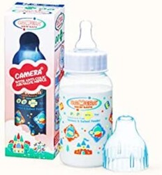 Camera New-Safe Feeding Bottle for Baby, Newborn, 150ml, Multicolour