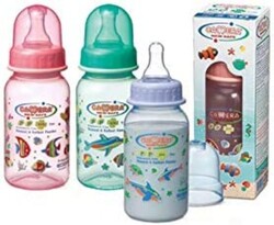 Camera Baby Feeding Bottle, Newborn, 150ml, Multicolour