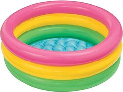 Intex 3 Ring Swimming Pool, Large, 57422NP(26), Multicolour