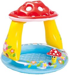 Intex Inflatable Mushroom Baby Pool, Large, 57114NP, Multicolour