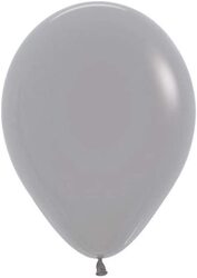 Amscan 20000782 12-inch Latex Balloons, 50 Pieces, Grey