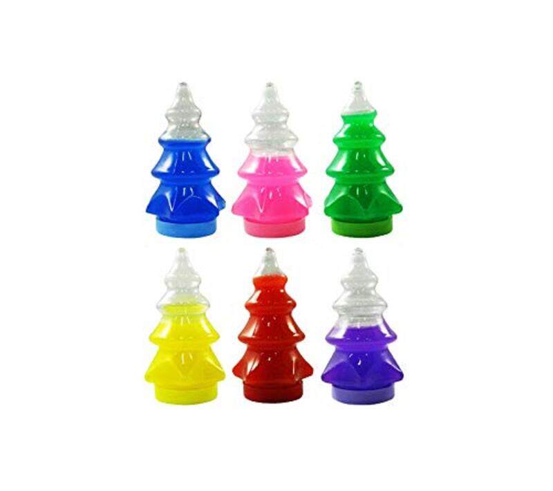 

Generic Modelling Clay Mini Christmas Tree Toy, 24 Pieces, Multicolour
