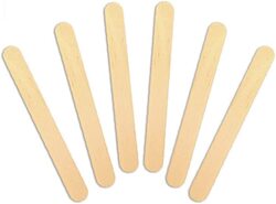 Party Fun Ice Cream Sticks, 50 Pieces, All Ages, Beige