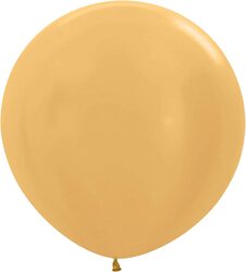 Sempertex 20012079 Latex Balloon, Gold