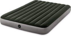 Intex Dura-Beam Prestige Airbed with Battery Pump, Queen, Black