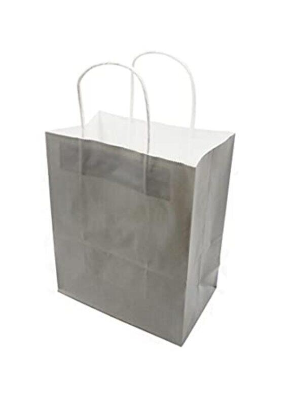 

Generic Beautiful Gift Bag for Any Occasion, 12 Pieces, 15 x 8 x 21cm, Silver