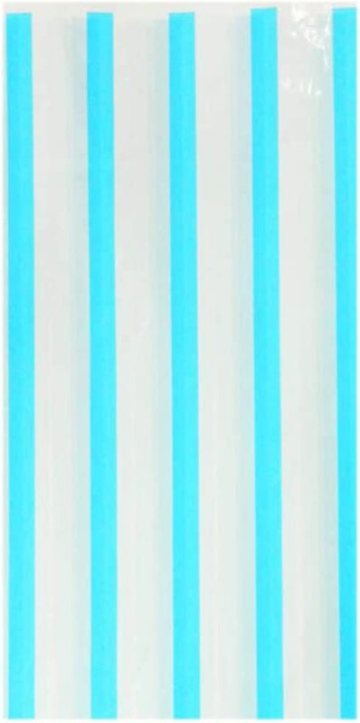 Party Fun Table Line Cover, Blue/White