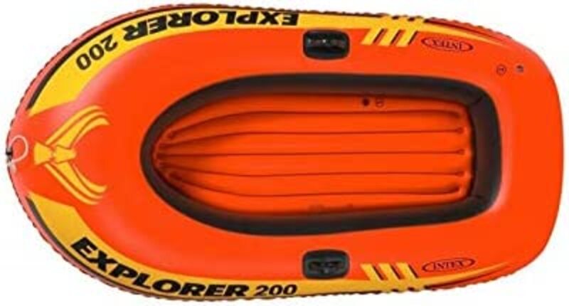 Intex Explorer 300 Boat Set, 58332, Orange