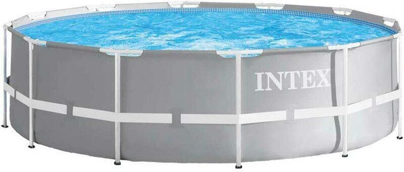 

Intex Prism Frame Pool with Pump, 366 x 99cm, Grey