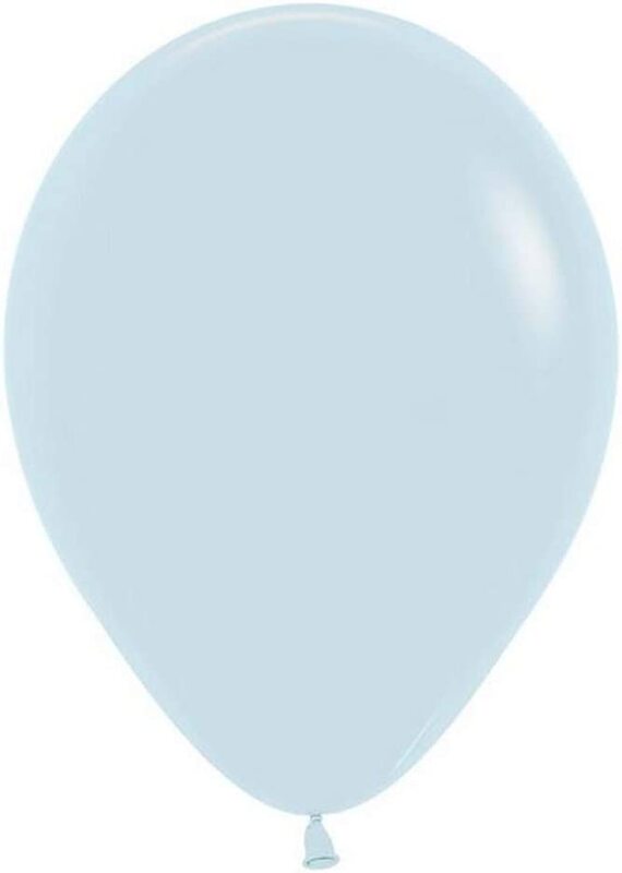 Amscan 20000723 12-inch Latex Balloons, 50 Pieces, White