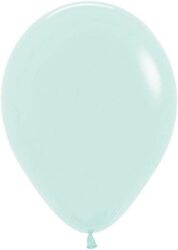Amscan Sempertex Rubber Matte Balloon, 50 Pieces
