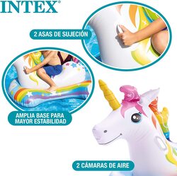 Intex Unicorn Ride-On, 57552NP, Multicolour