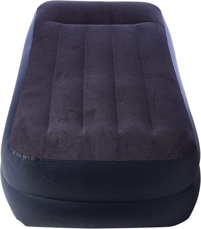 

Intex Single Raised Air Bed, 64122, Blue/Anthracite