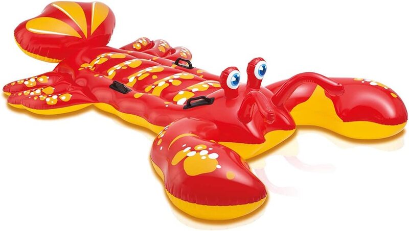 Intex Lobster Ride-On for Ages 3+, Red