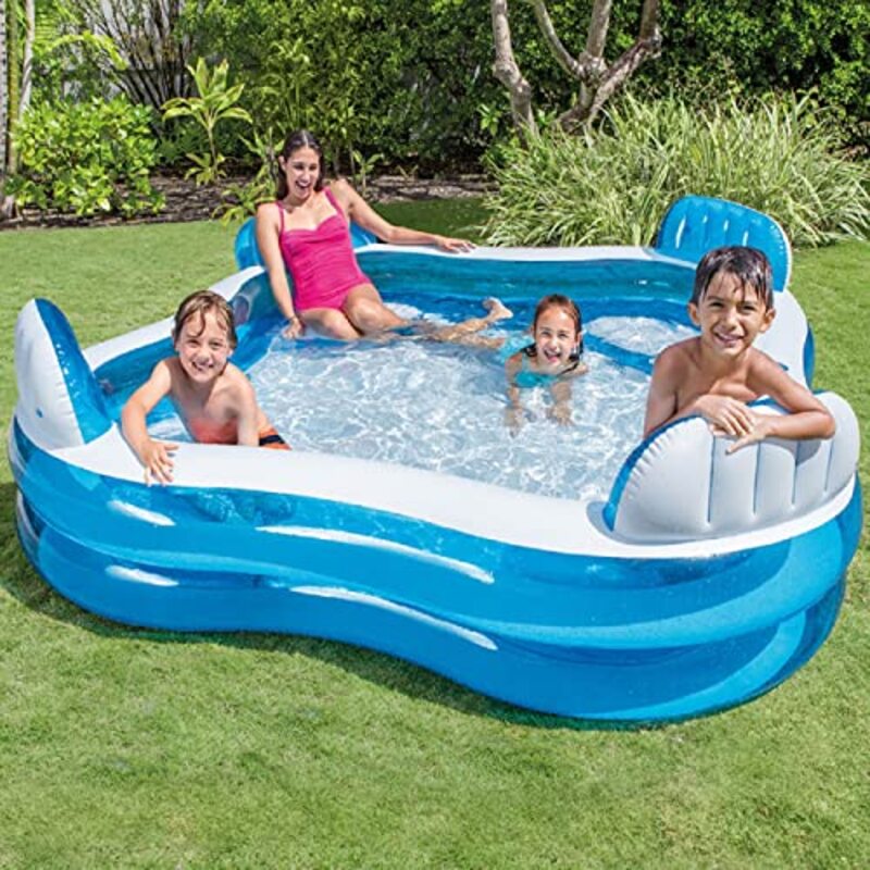 Intex Swim Centre Family Lounge Pool, 56475, Blue