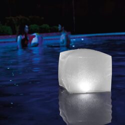 Intex LED Floating Light Cube, Multicolour