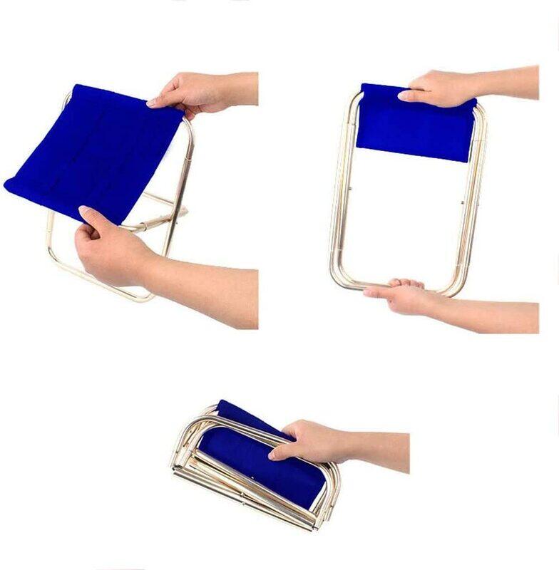 

Generic Beautiful Multi-Purpose Foldable Outdoor Stool, Blue