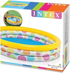 Intex Wild Geometry Pool, 58439, Multicolour
