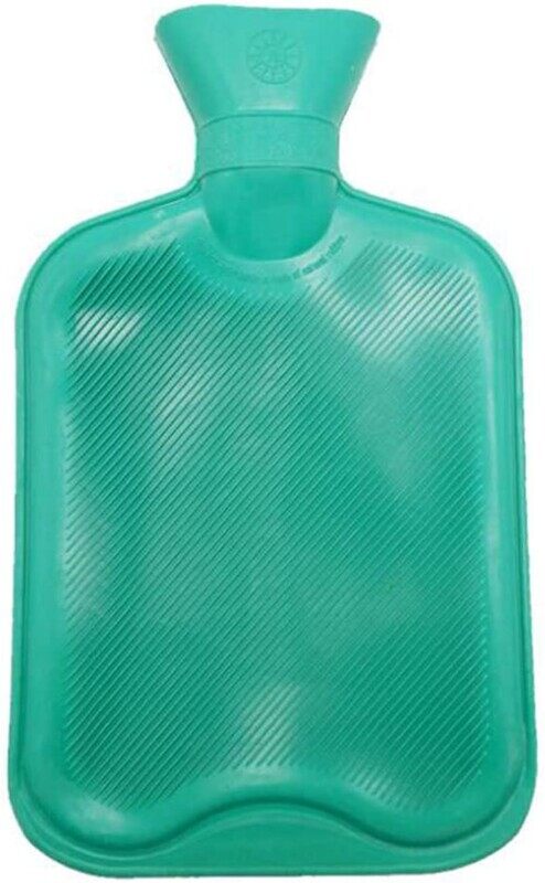 

Generic Effective Rubber Hot Water Bag for Pain Reliefs, Green, 2 L