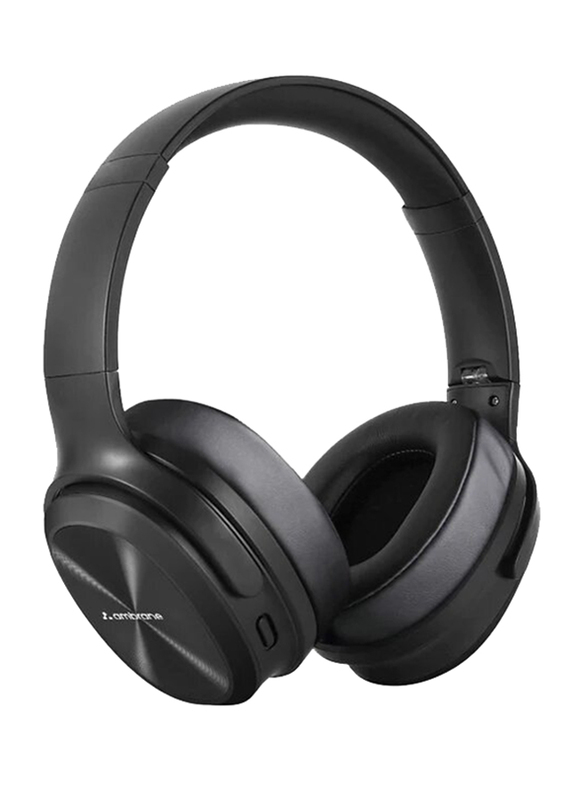 Ambrane Rangerz Wireless Over-Ear Headphones, Black