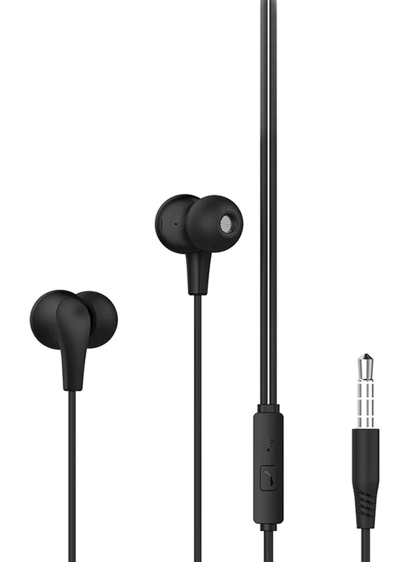 Ambrane EP-56 Wired In-Ear Headphones, Black