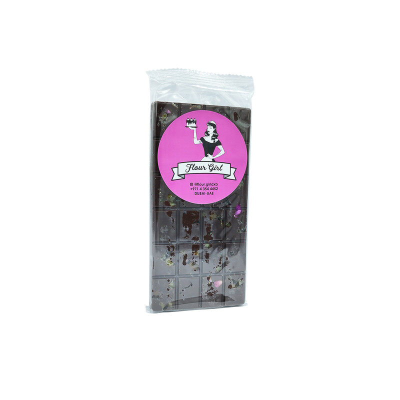 

Flour Girl FG Rose Orange Dark Chocolate Bar 130g